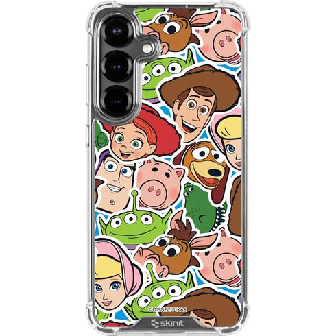 Disney Toy Story Collages Portrait Galaxy S26 Clear Case