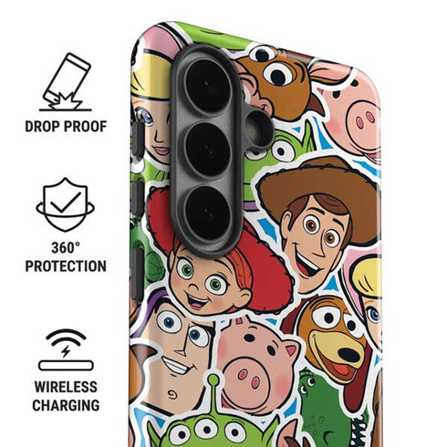 Disney Toy Story Collages Portrait Galaxy S26 Plus Impact Case