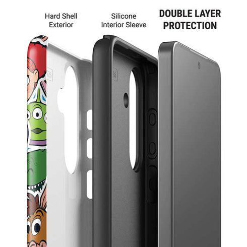 Disney Toy Story Collages Portrait Galaxy S26 Plus Impact Case