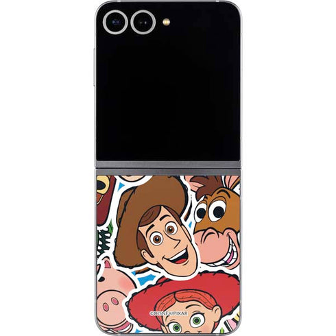 Disney Toy Story Collages Portrait Galaxy Z Flip6 Skin