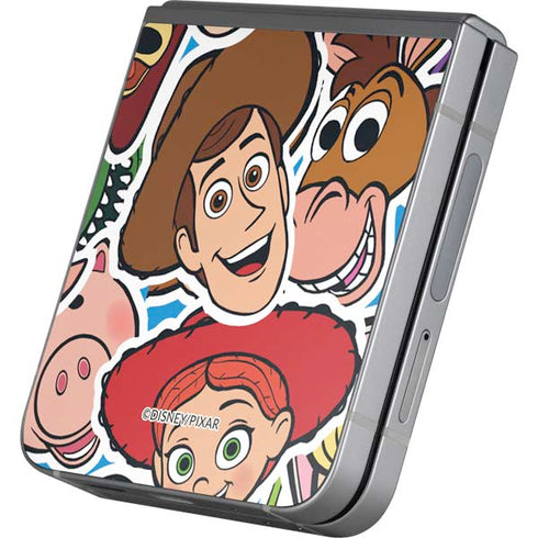 Disney Toy Story Collages Portrait Galaxy Z Flip6 Skin