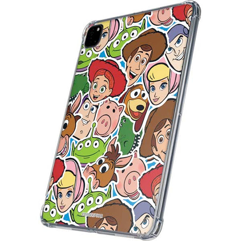 Disney Toy Story Collages Portrait iPad Pro 11in (2024) Clear Case