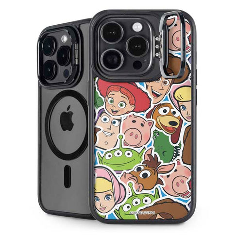 Disney Toy Story Collages Portrait iPhone 14 Pro Max Kickstand Case