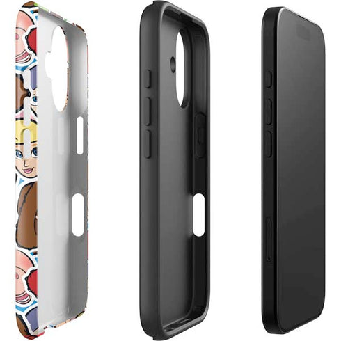 Disney Toy Story Collages Portrait iPhone 16 Plus Impact Case