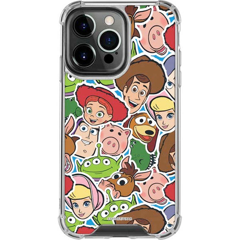 Disney Toy Story Collages Portrait iPhone 16 Pro Clear Case