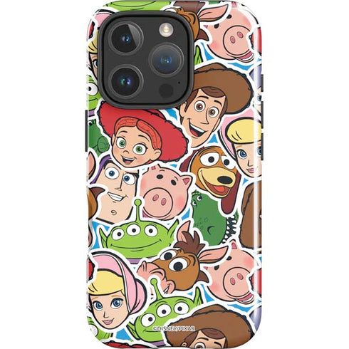 Disney Toy Story Collages Portrait iPhone 16 Pro Impact Case