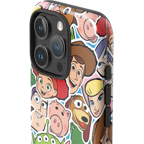 Disney Toy Story Collages Portrait iPhone 16 Pro Impact Case