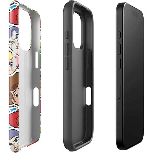 Disney Toy Story Collages Portrait iPhone 16 Pro Impact Case