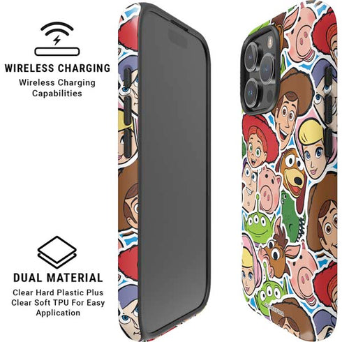 Disney Toy Story Collages Portrait iPhone 16 Pro Magsafe Impact Case
