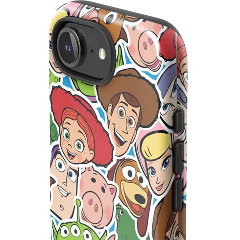Disney Toy Story Collages Portrait iPhone 16e Impact Case