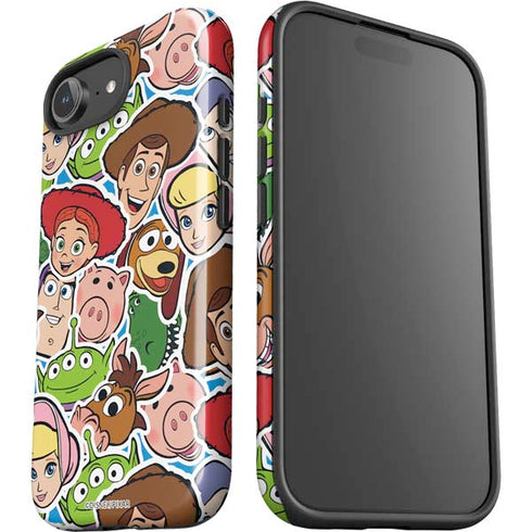 Disney Toy Story Collages Portrait iPhone 16e Impact Case