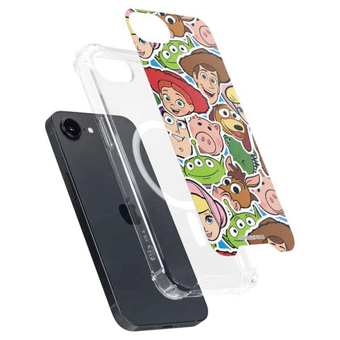 Disney Toy Story Collages Portrait iPhone 16e MagSafe Case