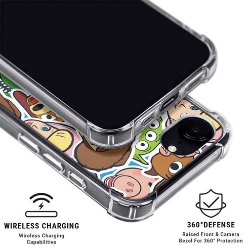 Disney Toy Story Collages Portrait iPhone 16e MagSafe Case