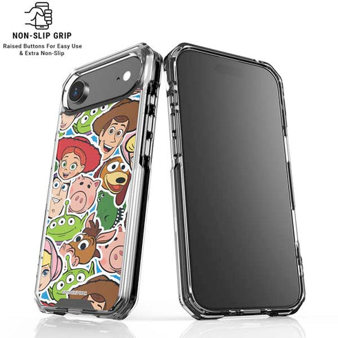 Disney Toy Story Collages Portrait iPhone 17 Air Clear Case