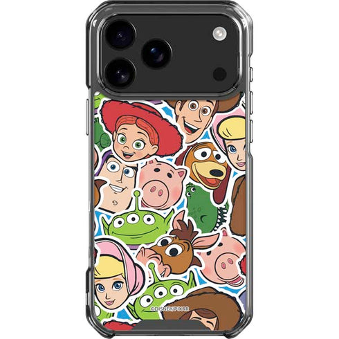 Disney Toy Story Collages Portrait iPhone 17 Pro Max Clear Case