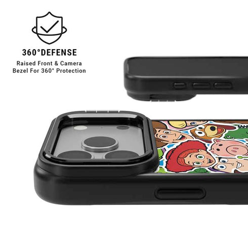 Disney Toy Story Collages Portrait iPhone 17 Pro Max Kickstand Case