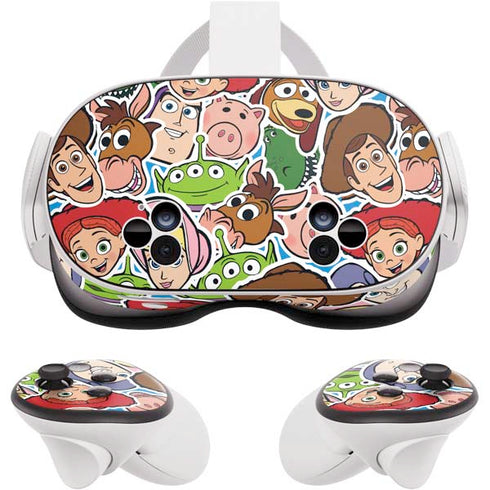 Disney Toy Story Collages Portrait Meta Quest 3S Skin