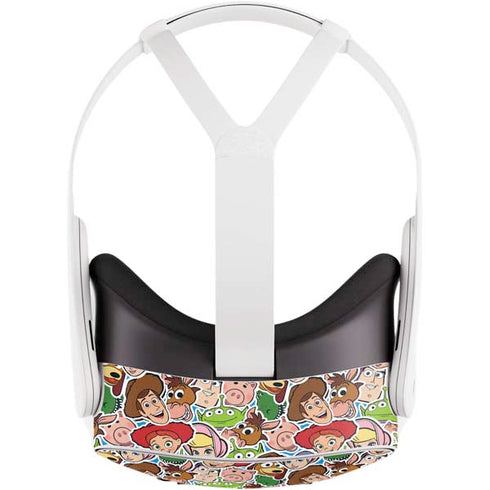 Disney Toy Story Collages Portrait Meta Quest 3S Skin