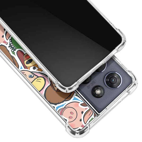 Disney Toy Story Collages Portrait Moto G Power 5G (2025) Clear Case