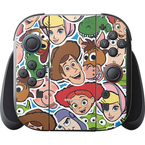 Disney Toy Story Collages Portrait Nintendo Switch 2 (2025) with Joy-Con Skin