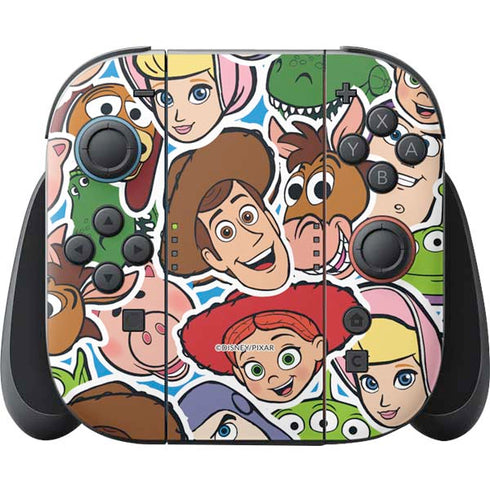 Disney Toy Story Collages Portrait Nintendo Switch 2 (2025) Joy-Con Controller Skin