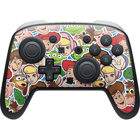 Disney Toy Story Collages Portrait Nintendo Switch 2 (2025) Pro Controller Skin