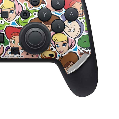 Disney Toy Story Collages Portrait Nintendo Switch 2 (2025) Pro Controller Skin