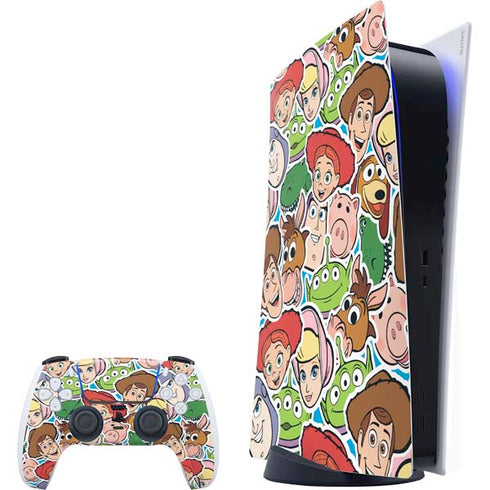 Disney Toy Story Collages Portrait PlayStation PS5 Skins