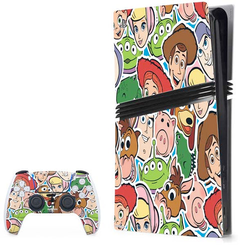 Disney Toy Story Collages Portrait PlayStation PS5 Skins