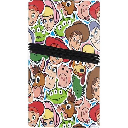 Disney Toy Story Collages Portrait PS5 Pro Console Skin