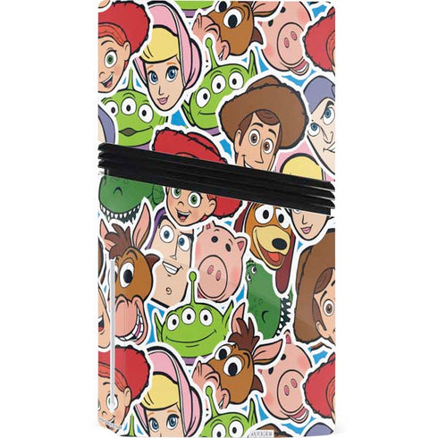 Disney Toy Story Collages Portrait PS5 Pro Disk Console Skin