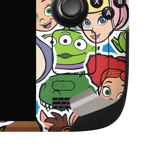 Disney Toy Story Collages Portrait Steam Deck Handheld Gaming Computer OLED Skin