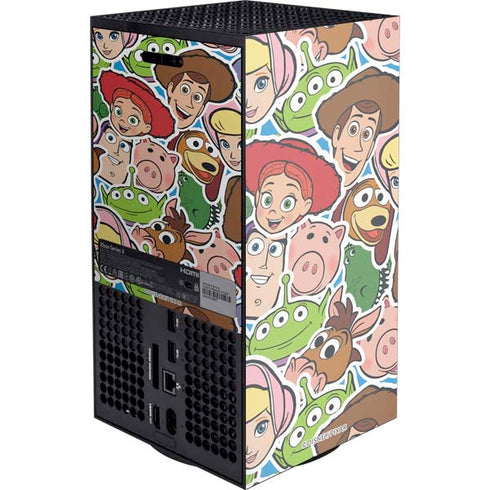 Disney Toy Story Collages Portrait XBox Series X Digital Edition Console Skin