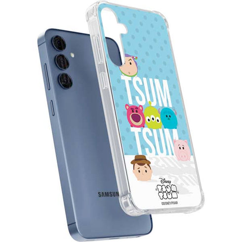 Disney Tsum Tsum Toy Story charcaters Galaxy A55 5G Clear Case