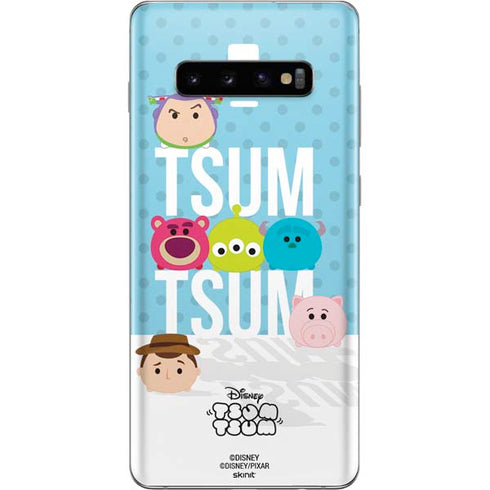 Disney Tsum Tsum Toy Story charcaters Galaxy S10 Plus Skin