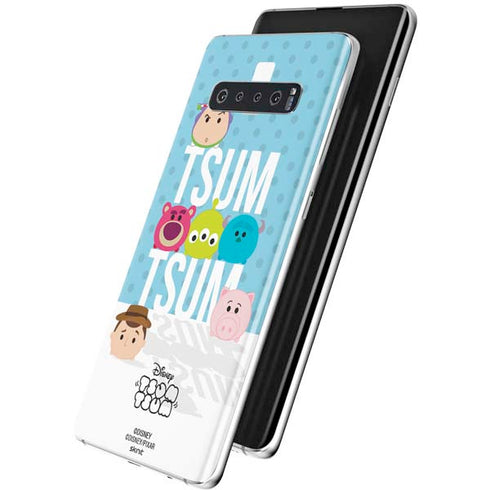 Disney Tsum Tsum Toy Story charcaters Galaxy S10 Plus Skin