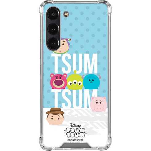 Disney Tsum Tsum Toy Story charcaters Galaxy S24 FE Clear Case