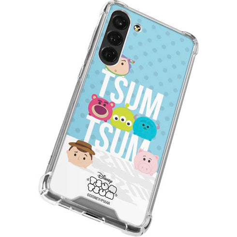 Disney Tsum Tsum Toy Story charcaters Galaxy S24 FE Clear Case