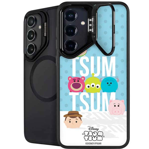 Disney Tsum Tsum Toy Story charcaters Galaxy S25 Kickstand Case