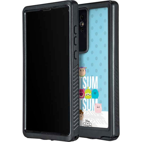 Disney Tsum Tsum Toy Story charcaters Galaxy S24 Ultra Waterproof Case