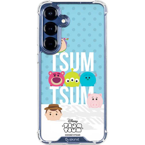 Disney Tsum Tsum Toy Story charcaters Galaxy S25 Plus Clear Case