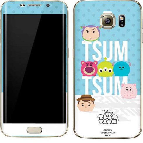 Disney Tsum Tsum Toy Story charcaters Galaxy S7 Edge Skin