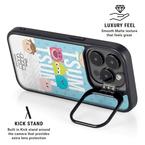 Disney Tsum Tsum Toy Story charcaters iPhone 13 Pro Kickstand Case