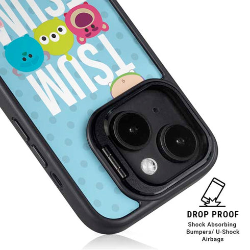 Disney Tsum Tsum Toy Story charcaters iPhone 14 Plus Kickstand Case
