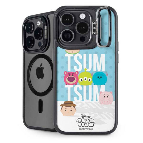 Disney Tsum Tsum Toy Story charcaters iPhone 15 Pro Max Kickstand Case