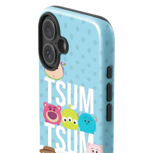 Disney Tsum Tsum Toy Story charcaters iPhone 16 Impact Case