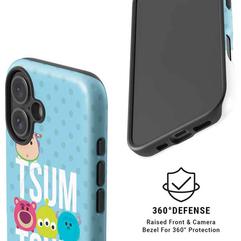 Disney Tsum Tsum Toy Story charcaters iPhone 16 Plus Magsafe Impact Case