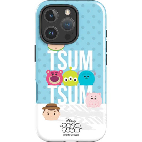 Disney Tsum Tsum Toy Story charcaters iPhone 16 Pro Impact Case
