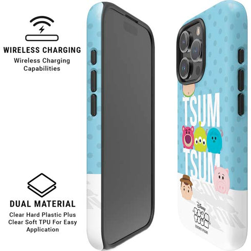 Disney Tsum Tsum Toy Story charcaters iPhone 16 Pro Magsafe Impact Case