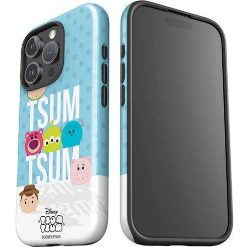 Disney Tsum Tsum Toy Story charcaters iPhone 16 Pro Max Impact Case